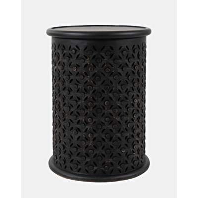 Phillipston Solid Wood Block End Table