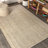 Ehmann Chunky Hand-Braided Ivory Area Rug-631205848