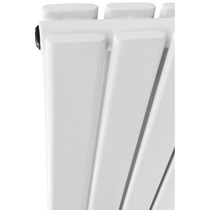 Vertical Double Flat Panel Radiators, White, 1800cm H x 408cm W x 52cm D