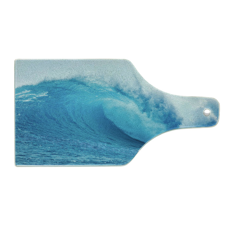 Planche à découper en verre trempé Ambesonne