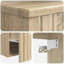 Single Bathroom Vanity with Ceramic Basin-1784464174