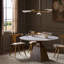 Sargon Round Stone Dining Table-120797331