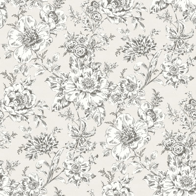 Peel & Stick Floral Roll