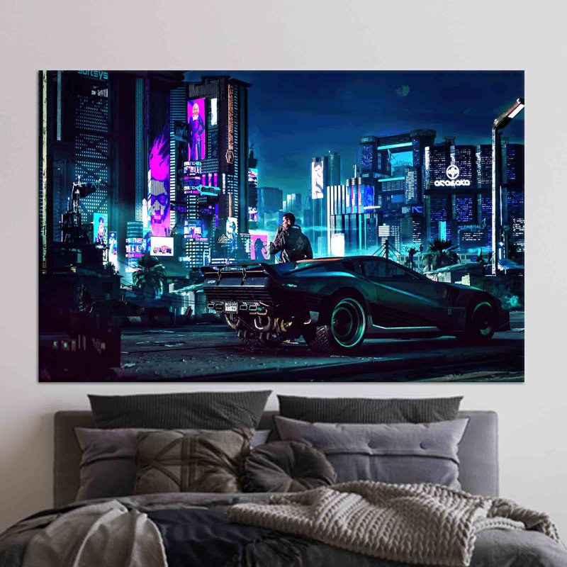 Print on Canvas, 40cm H x 60cm W, Framed Wrapped Canvas, Does Not Apply