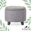 Repose-pieds avec rangement Bennett ClickDecor-1385670848