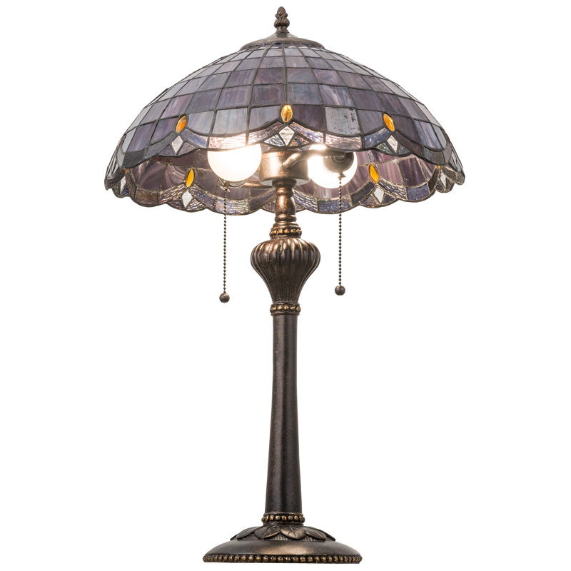 Table Lamp, Plum/raspberry
