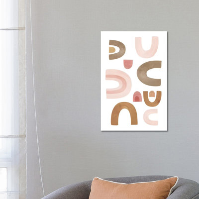Shapes by Sisi & Seb - Wrapped Canvas Gallery-Wrapped Canvas Giclée