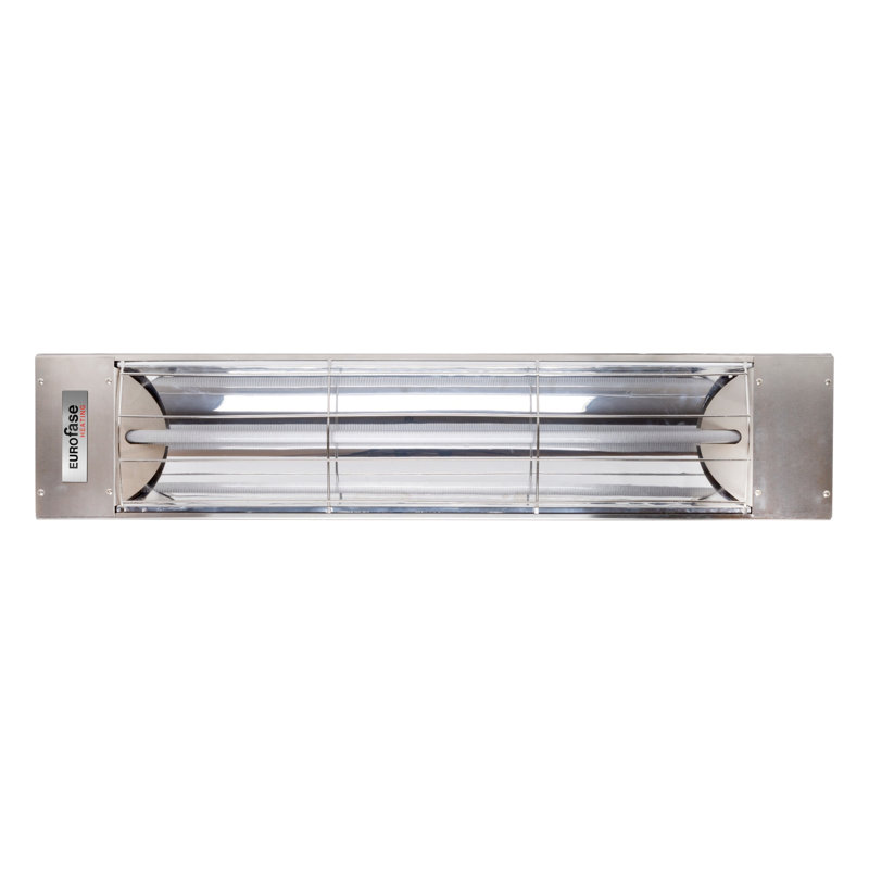 Chauffe-terrasse électrique 39 po Eurofase, Acier Inoxydable