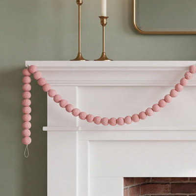Handmade Wool Felt Ball Garland