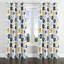 Rideaux de fenêtre Country Farmhouse - Rideau à oeillets Patchwork - 1 panneau-1795503887-1795503885