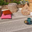 Perrotta Rectangle Striped Kilim Indoor / Outdoor-160601101