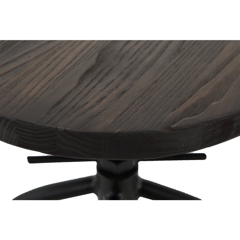 Izavier Swivel Adjustable Height Counter Stool with Metal Frame