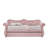 Pink Velvet Daybed W/Trundle (Twin)