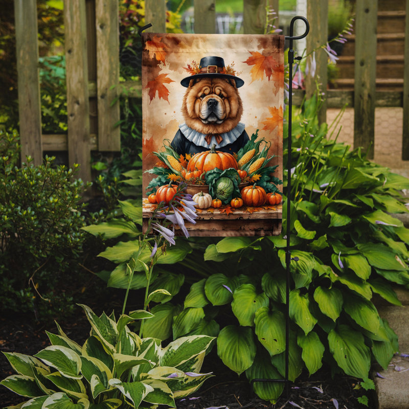 Drapeau du jardin de l'Action de grâce, Chow-chow