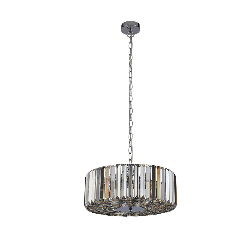 Vernell 4-Light Drum Chandelier