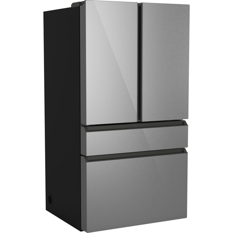 Café ENERGY STAR 23.2 Cu. Ft. Smart Counter-Depth 4-Door French-Door Refrigerator In Platinum Glass With Dual-Dispense Autofill Pitcher