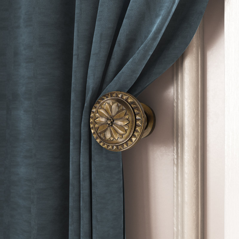 Retenue de rideau Sentire Medallion, Doré de la Renaissance