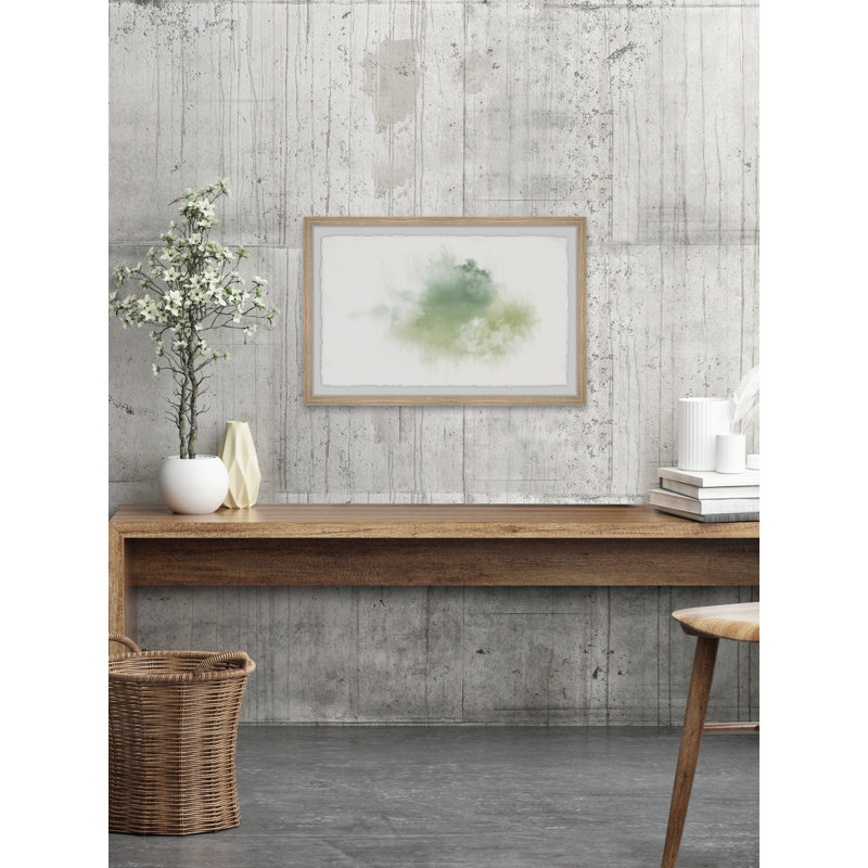 «Green Woodlands», reproduction encadrée, H 8 po x l 12 po x P 1,5 po