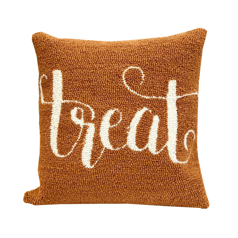 Coussin Friandise orange