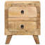 Bedside Cabinet 40X32x46 Cm Solid Wood-1290662062