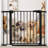 Demetia Pressure Mounted Pet Gate With Door-235894022