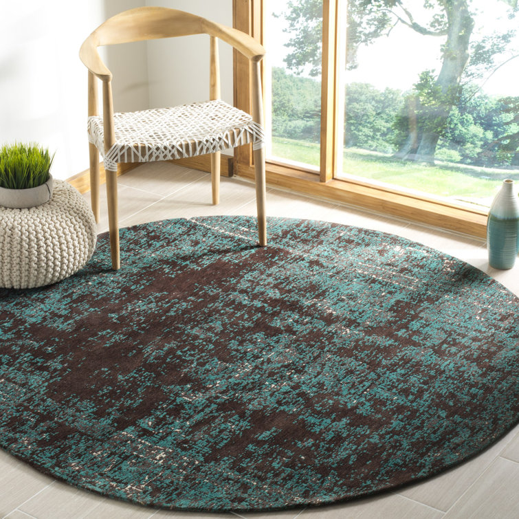 Khemis Vintage Performance Abstract Rug