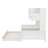 Full Size Wooden Daybed With Twin Size Trundle And All-In-One Cabinet And Shelf-239695328