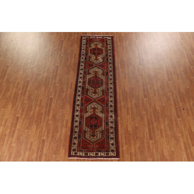 Tapis de couloir géométrique 3 x 12