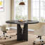 Table de conférence ronde pour 4 personnes Crownover, table de réunion en bois pour 4 personnes-892030559