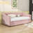 Twin Wood Upholstered daybed with Twin Trundle-337246207