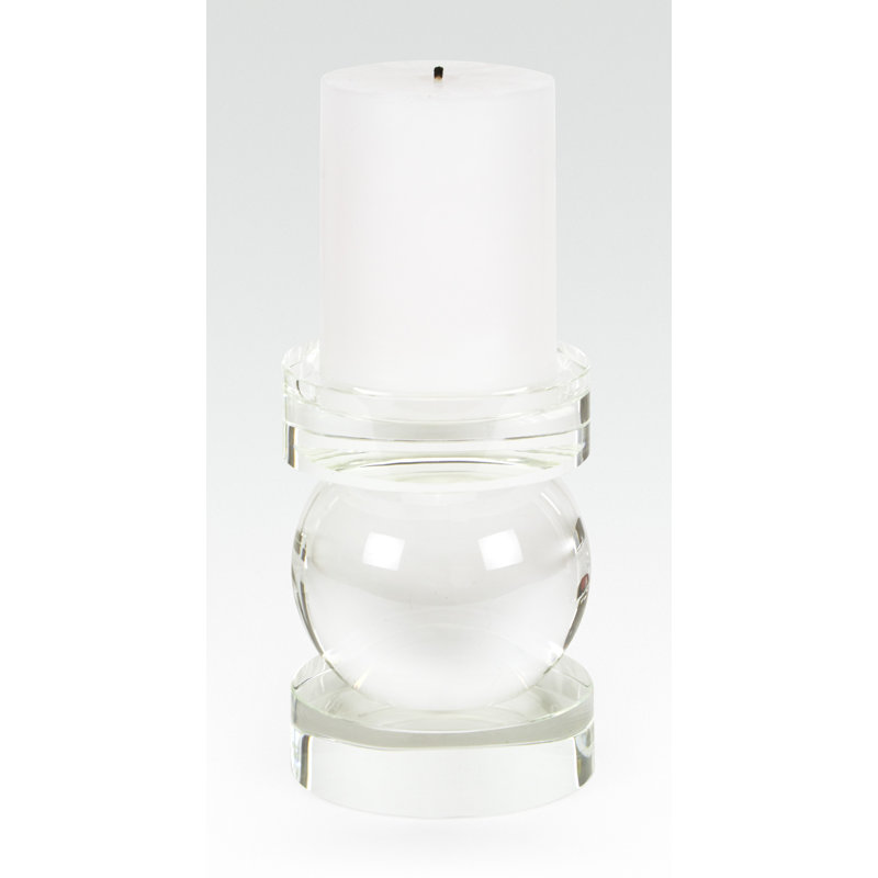 Petite chandelles en cristal, H 7,75 po x l 4 po x P 4 po