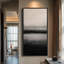 Art mural sur toile grand encadré, impression de paysage abstrait minimaliste -124918946-124918949