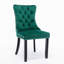 Chaises de salle à manger de style moderne américain en velours, avec une apparence ferme et élégante, siège rembourré à 2 cadres Sw2001gn,-812065621