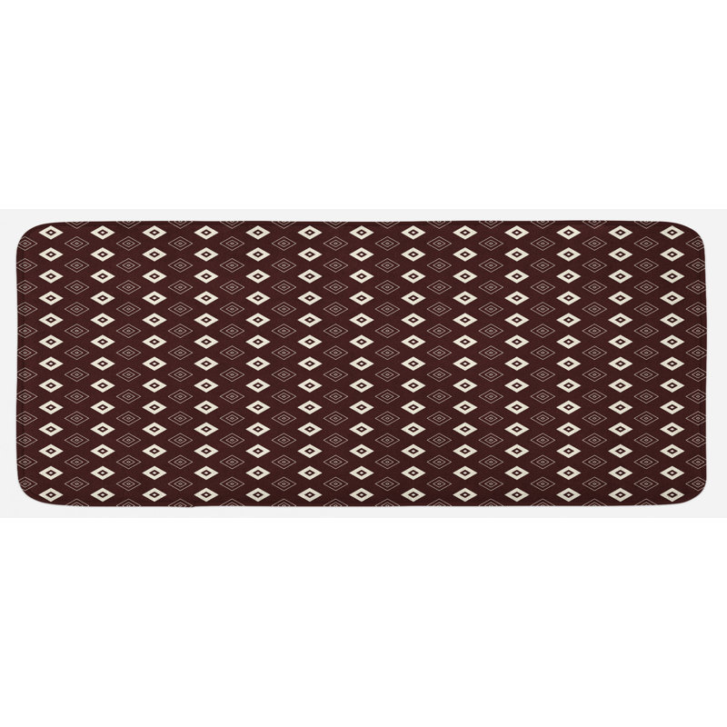 Rustic Mixed Synthetic Kitchen Mat