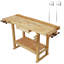 Établi en bois pour atelier et maison