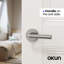 Poignée de porte Arc Passage Design moderne dissimulé pour (Hall et garde-robe) - Style minimaliste élégant-114645761
