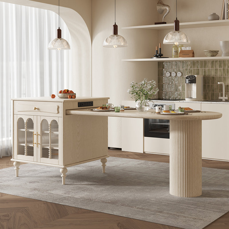 Table de salle à manger rétro de luxe à la française
