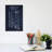 Baseball Bat Navy Blue Patent Blueprint by Aged Pixel - Gallery-Wrapped Canvas Giclée on Canvas-906689773-906689772