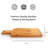Kozy Kitchen Bamboo Cutting Board