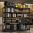 Heavy-Duty 5-Tier Metal Garage Storage Rack, Adjustable Shelving Unit, 48" W x 18" D x 72" H, Black-1442009075