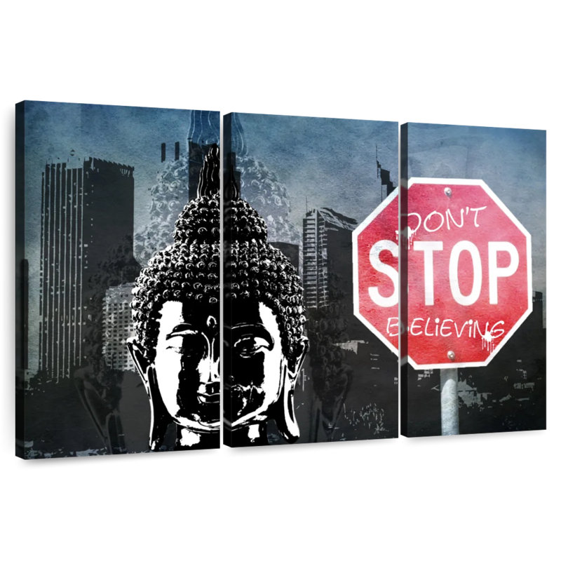 Bouddha Leisha Believe, H 20 po x l 33 po
