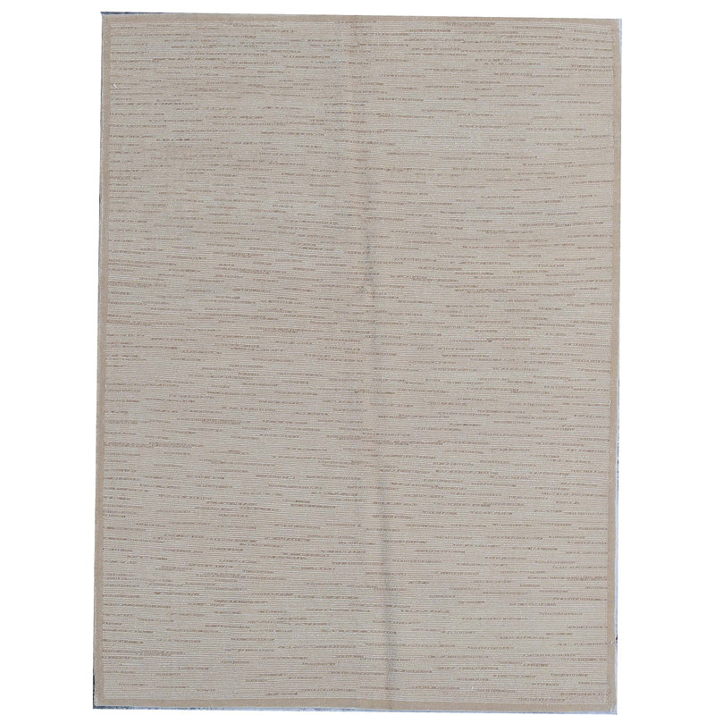 Tapis doré de haute qualité noué à la main