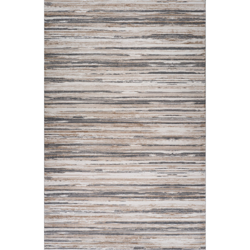Tapis rectangulaire Kennika avec envers antidérapant, Rectangle 7 pi 10 po x 10 pi 10 po