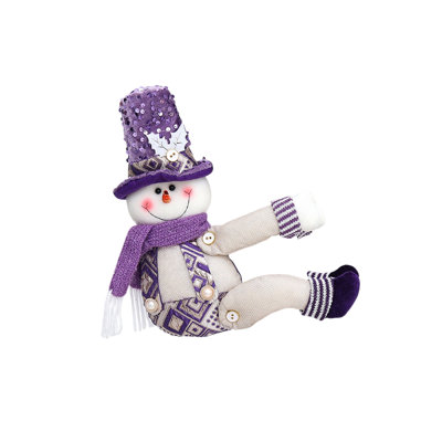 Christmas Decorations Home Curtain Decoration Button Doll Hugging Button Window Decoration Christmas Gifts