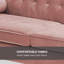Chelsea 77'' W Mid Century Upholstery Tufted Sofa-394442066-341503043
