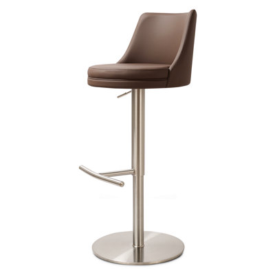 Yark Smooth Swivel Counter Stool