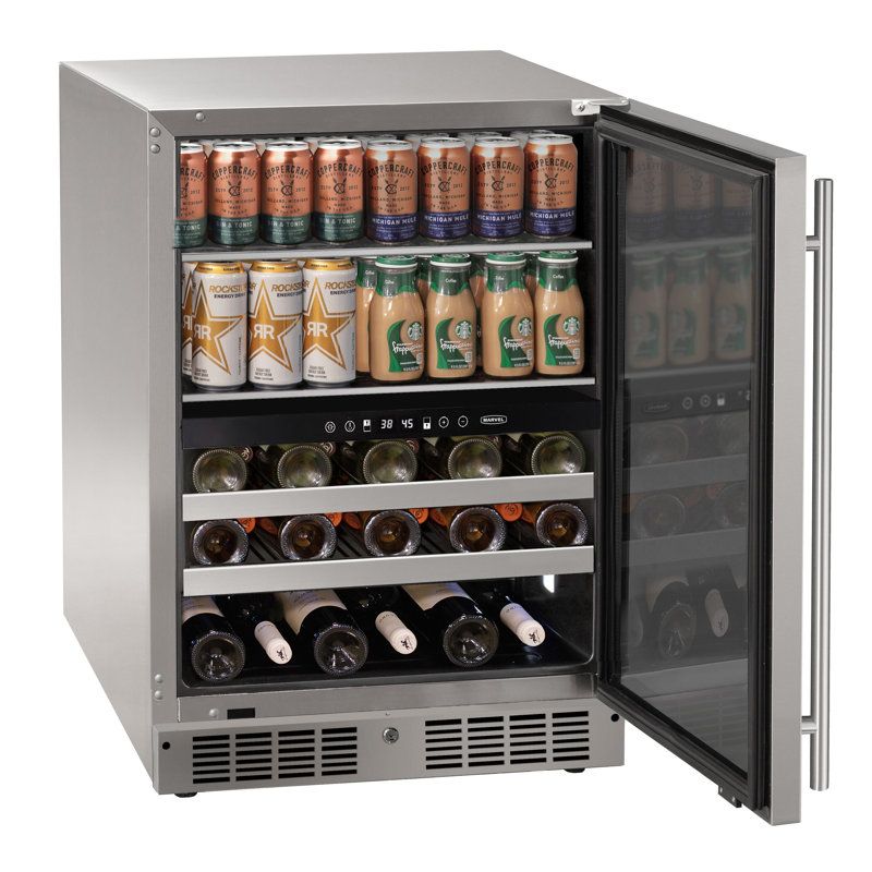 24 inch Dual-Zone Beverage Center