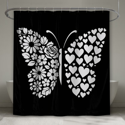 Rideaux de douche Butterfly