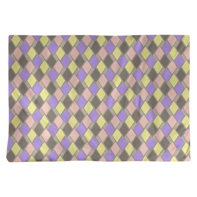 Napperon en coton 18 "Retro Diamonds