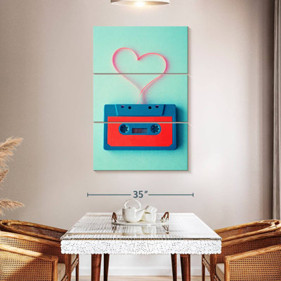 Abarca Heart Cassette Tape